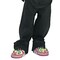Boys Street Mime Costume Halloween Outfit Scary Vinyl Mask Necktie Top